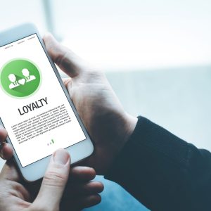 LOYALTY CONCEPT ON SCREEN LOYALTY CONCEPT ON SCREEN